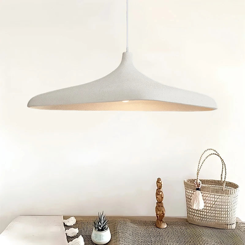 Wabi-Sabi Pendant Light for Dining Room, Living Room & Bedroom | Japanese-Style Hanging Ceiling Lamp | Statement Chandelier, 80cm or 100cm