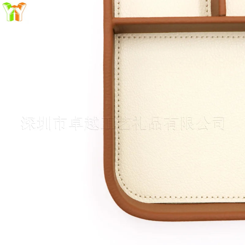 Wooden Valet Tray with Compartments for Nightstand & Entryway | Key, Jewellery & Desk Organiser Tray | European Style in 3 Finishes