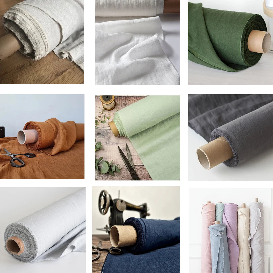 Stone Washed Linen Duvet Cover & Pillowcases for Bedroom | 100% French Linen Bedding | Breathable Neutral Bedroom Decor | 10 Colours