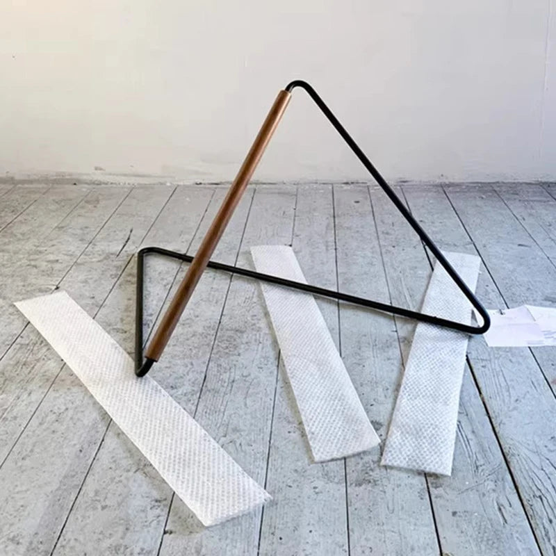 Wall Mounted Wooden Coat Rack for Entryway & Hallway | Minimalist Beech Wood & Steel Coat Hanger | Nordic Mudroom Storage in 3 Sizes
