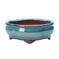 Rough Pottery Ceramic Planter | Breathable Bonsai & Plant Pot for Living Room, Bedroom & Study, Elegant Wabi-Sabi Garden Decor