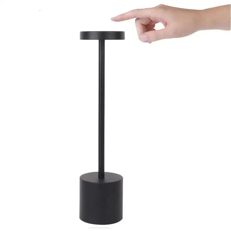 Cordless Rechargeable Table Lamp for Bedroom Nightstand & Dining Table | Touch Dimmable LED | 3 Colour Temperatures | Portable Bedside Lamp