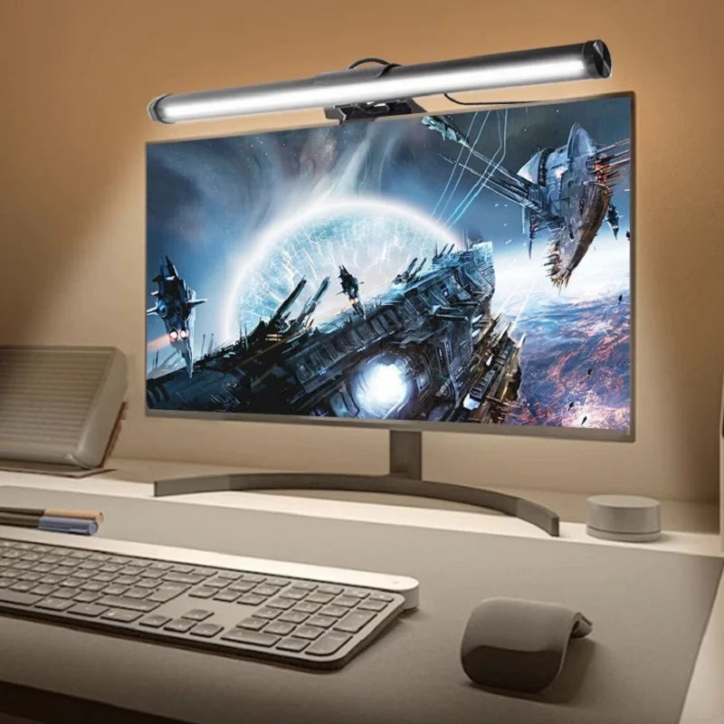 30cm Monitor Light Bar | Touch Dimmable Screen Hanging Light with Adjustable Colour Temperature for Computer, Laptop & Home Office