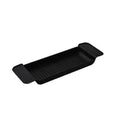 Extendable Bathtub Tray for Relaxing Baths | Bathtub Organiser with Book & Towel Holder | Minimalist Bath Caddy in Black or White