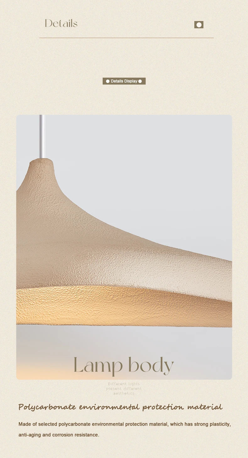 Wabi-Sabi Pendant Light for Dining Room, Living Room & Bedroom | Japanese-Style Hanging Ceiling Lamp | Statement Chandelier, 80cm or 100cm