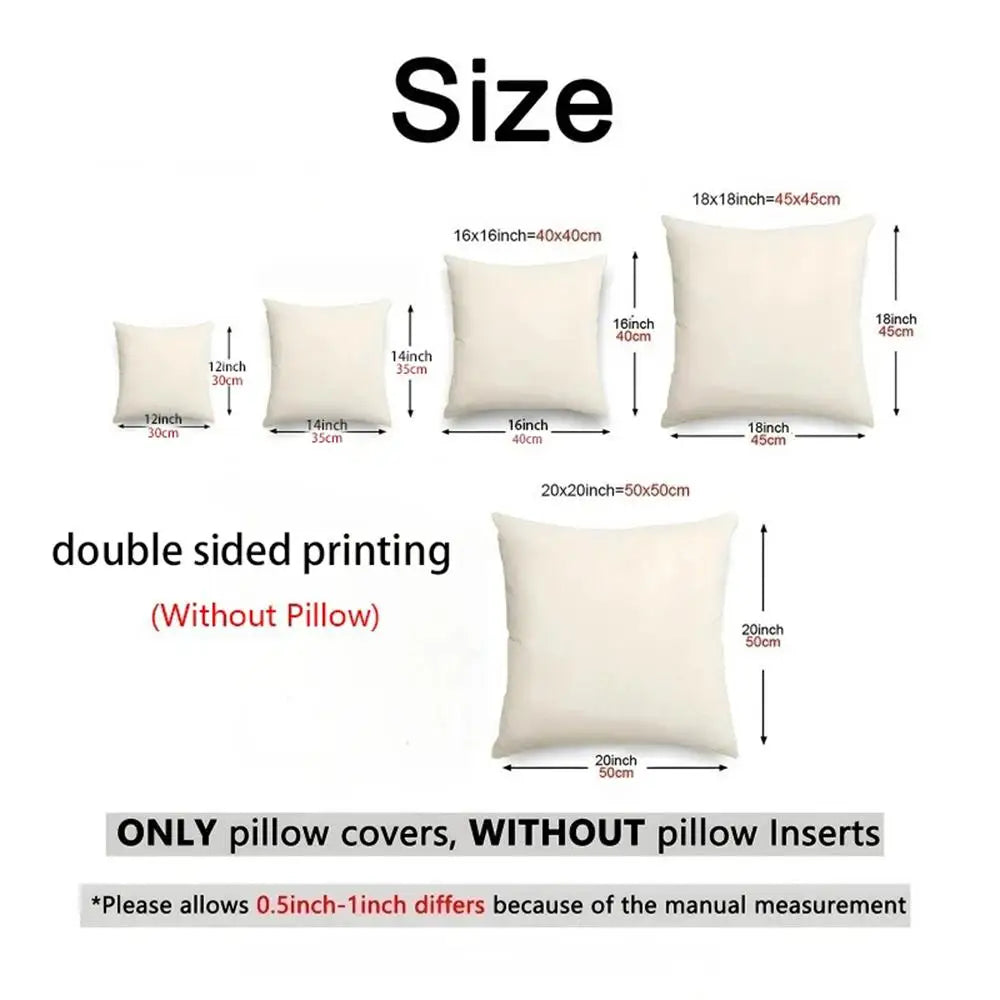 Beige Minimal Blooms Cushion Covers | Linen Throw Pillow Covers with Botanical Line Art, 30x30 to 50x50cm, 8 Designs for Sofa & Bedroom