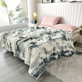 Faux Rabbit Fur Throw Blanket for Bed & Sofa | Plush Cozy Bedroom Decor | Anti-Pilling Soft Blanket | 6 Sizes, 70x100cm to 200x230cm