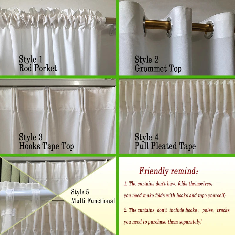 Linen Look Room Darkening Curtain for Bedroom & Living Room | Neutral Modern Window Drape | Sold Per Panel in Grey Coffee or Beige, 12 Sizes