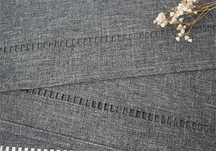 Linen-Look Table Runner for Kitchen & Dining Table | Simple Solid Colour Table Decor | Party & Holiday Tablecloth Runner, 32x180cm or 32x280cm