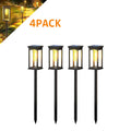 Solar Pathway Lights | Solar Powered Outdoor Garden Lights for Walkway, Yard, Backyard, Lawn & Landscape Lighting, 1/2/4 Pack