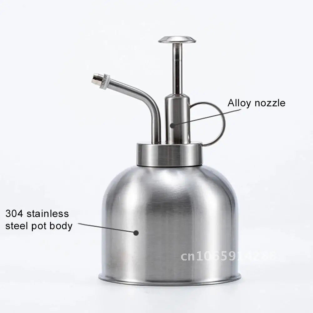 Small Watering Can for Indoor Plants, Succulents & Bonsai | Vintage Style Stainless Steel Plant Watering Can | Gold, Rose Gold or Silver